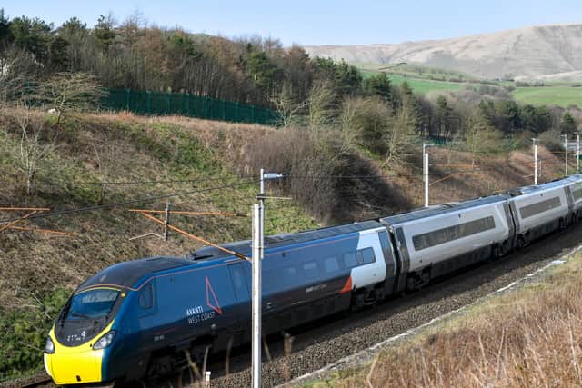 The attempt at setting a new record will be made by a nine-carriage Pendolino train named Royal Scot. (Credit: Chris Milner)