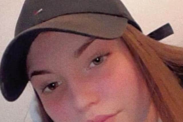 Fay Stafford, 15, went missing during the night on Wednesday (June 16) morning from the Martin Lane area of Ormskirk. She is described as 5ft 3ins with light brown shoulder length hair. She was last seen wearing black cycling shorts, a black gym top, black bomber jacket and a gold chain. Pic: Lancashire Police