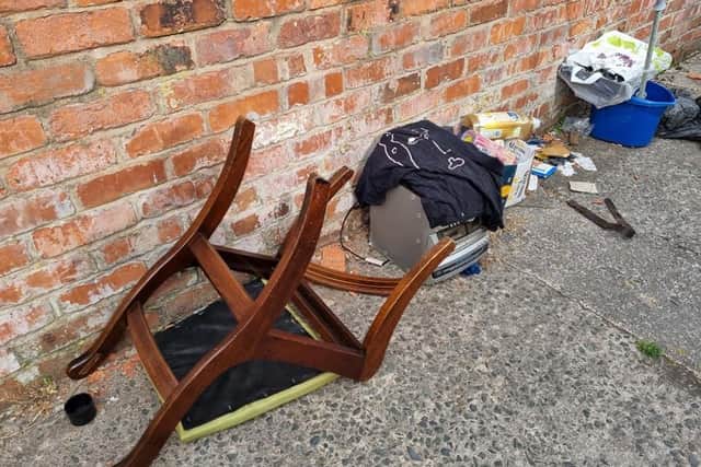 The Post understands that flytipping is a common and growing problem in this area of Preston