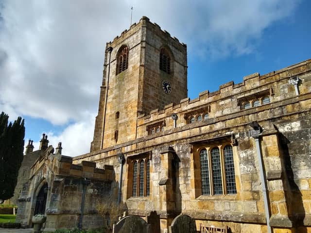 St Michael's Church, Kirkby Malham, which is hosting an exhibition as part of the Walter Morrison festival this summer.