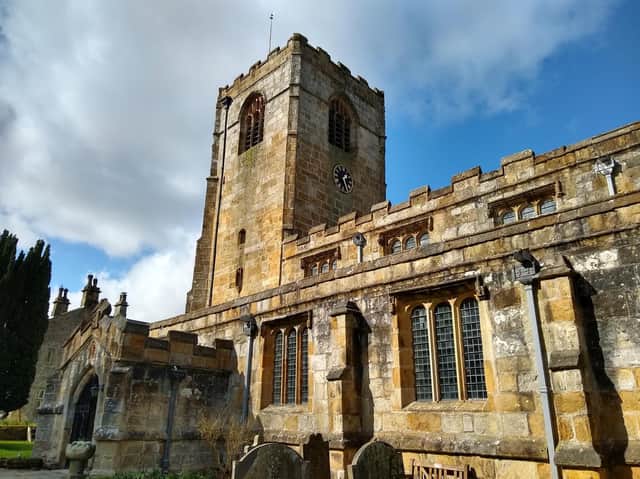 St Michael's Church, Kirkby Malham, which is hosting an exhibition as part of the Walter Morrison festival this summer.