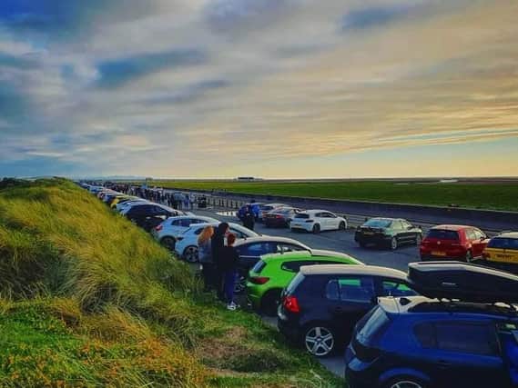 A car meet where Olivia felt like she met her 'community'