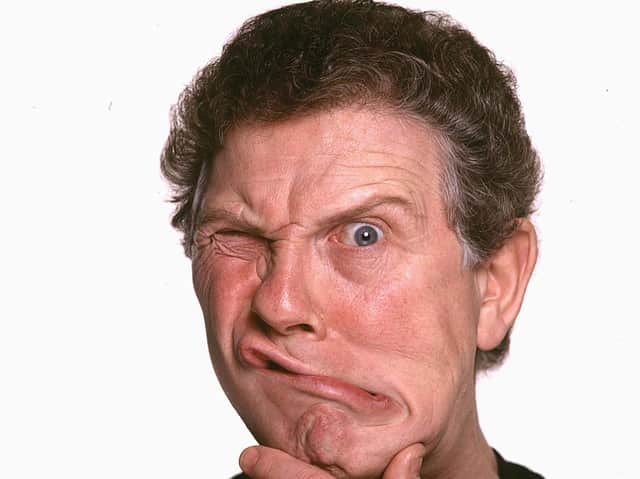 Phil Cool had the funniest face on television for much of the 1980s.