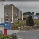 Emergency services were called to Bankfield Terrace, near to the Rolls-Royce factory in Skipton Road, Barnoldswick at 8.30pm yesterday (Saturday, June 19) after a Mercedes AMG crashed into a stone wall and a concrete fence before overturning in the road. Pic: Google