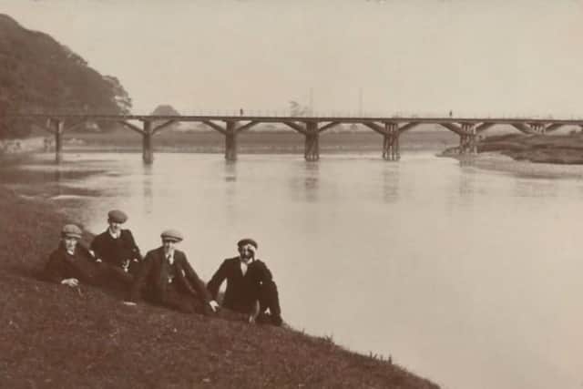 The river crossing in its heyday.