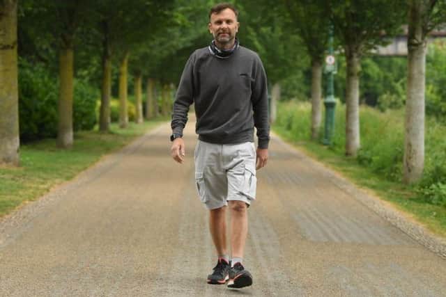 Robert Flood is hosting mental health support walks at Avenham Park