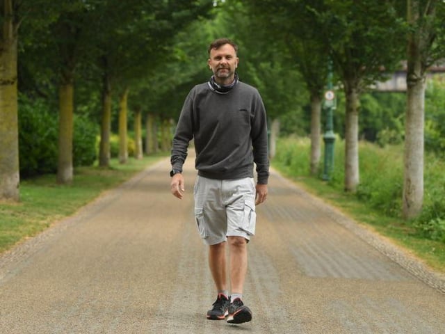 Robert Flood is hosting mental health support walks at Avenham Park
