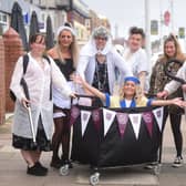 Housekeeping staff at Hotel Sheraton complete trolley dash for Molly Olly's Wishes charity