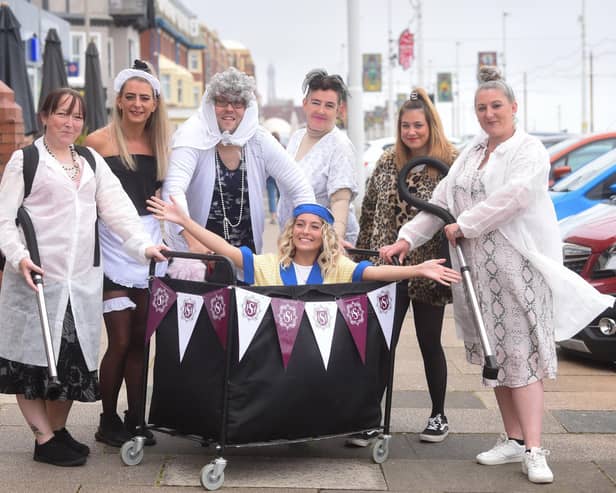 Housekeeping staff at Hotel Sheraton complete trolley dash for Molly Olly's Wishes charity