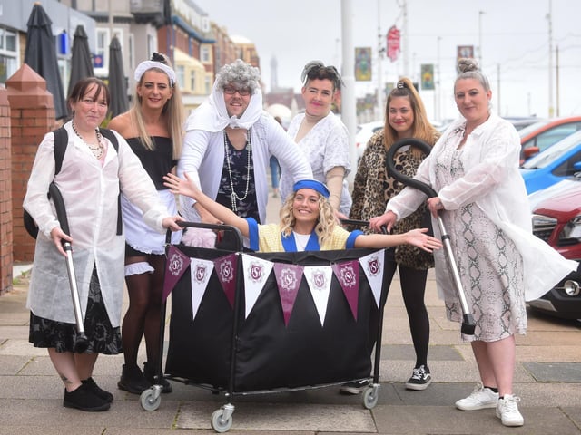 Housekeeping staff at Hotel Sheraton complete trolley dash for Molly Olly's Wishes charity