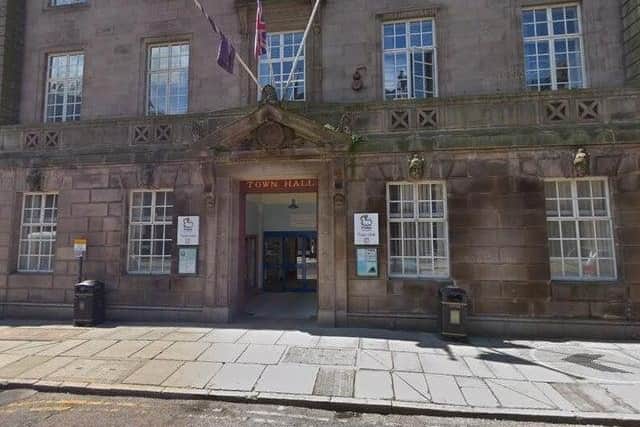 Preston town hall staged its first full council meeting for over a year (image: Google)