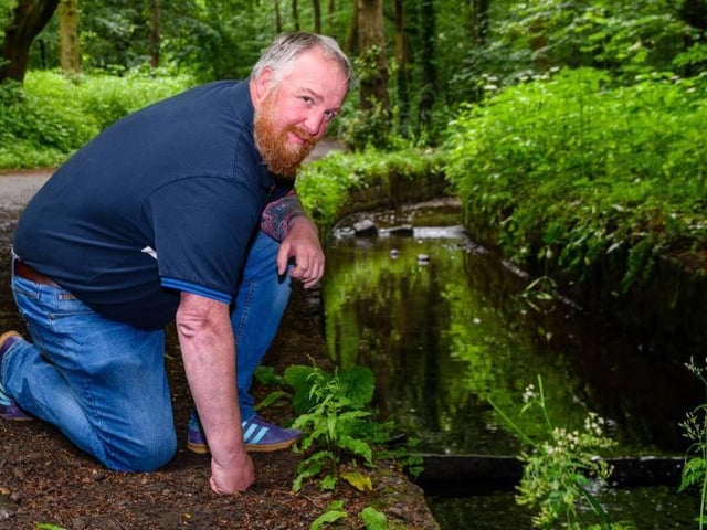 Chorley fisherman and barber Peter calls for heavier penalties after 'paint-like' substance turned the river white