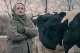 Elizabeth Moss stars as June Osborne in The Handmaid’s Tale. Picture: Jasper Savage/Hulu