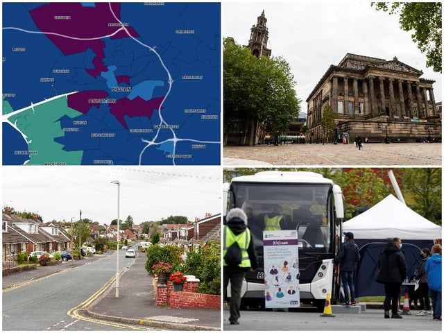 The Preston areas where Covid rates have risen as lockdown easing is delayed