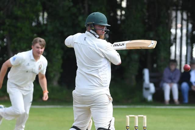 Penwortham's Martyn Brierley scored 48 in his side's win against Vernon Carus at Middleforth Green