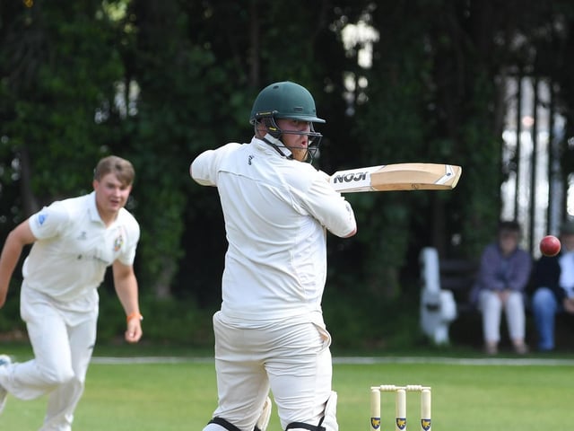 Penwortham's Martyn Brierley scored 48 in his side's win against Vernon Carus at Middleforth Green