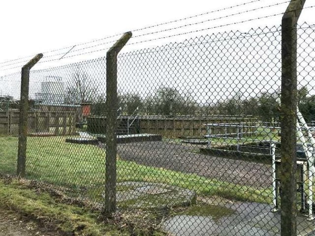 The existing wastewater treatment works off Longrigde Road in Chipping, which will be mostly demolished when the new facility is built (image: Lancashire County Council)