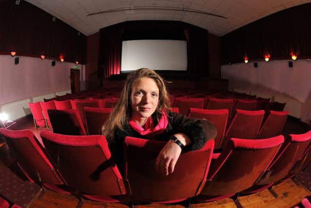 Lara Hewitt, pictured inside the Palace
