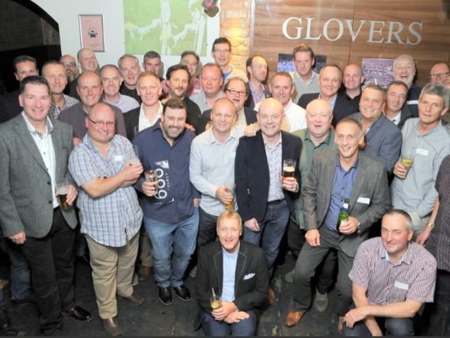 The Class of 77 at their reunion in 2016.