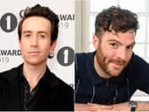 Nick Grimshaw, left, and Jordan North