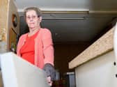 Phyllis was having sleepless nights after her kitchen was left with dodgy electrics and missing tiles