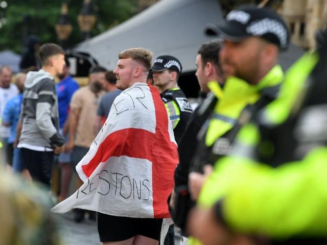 Police will be increasing patrols this weekend when England take on Ukraine