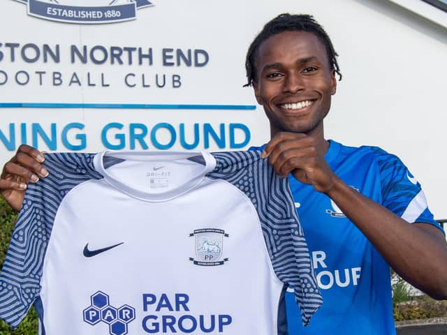 Preston North End’s new signing Matthew Olosunde (photo: PNE FC)