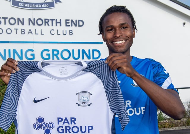 Preston North End’s new signing Matthew Olosunde (photo: PNE FC)