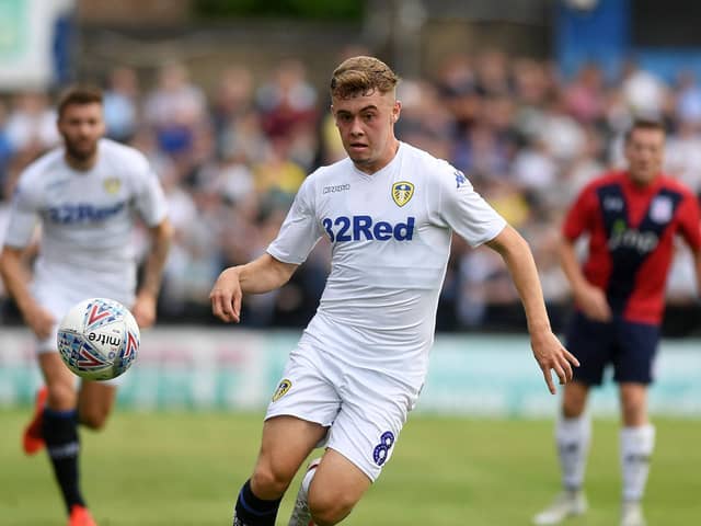 Alfie McCalmont has joined Morecambe on loan from Leeds United