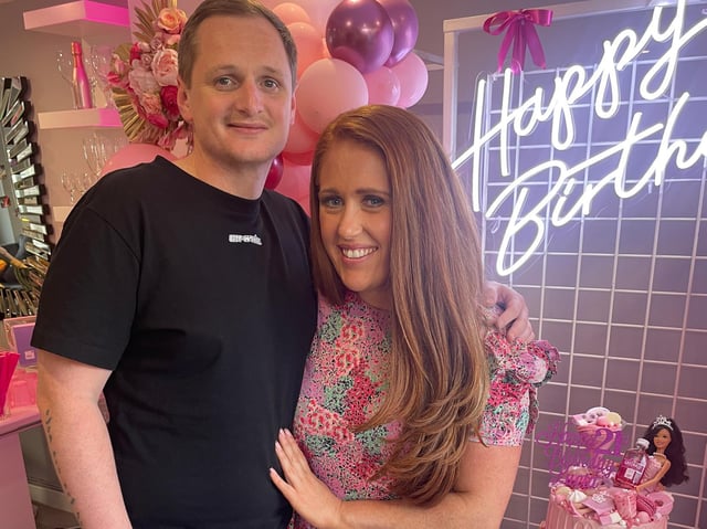 Paul Hutchinson and Lisa Bamforth