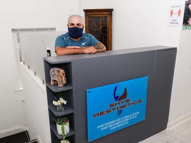 Allan Antonio, owner of Skye Aesthetics