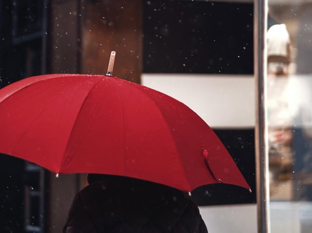 Preston is set for heavy rain and cloudy skies