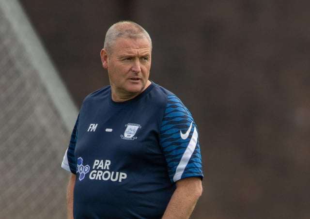 Preston North End head coach Frankie McAvoy (photo courtesy of PNE)