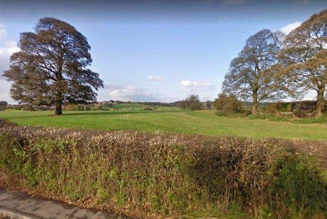 Land off Town Lane in Whittle-le-Woods, where a developer wants to build 250 homes (image: Google)