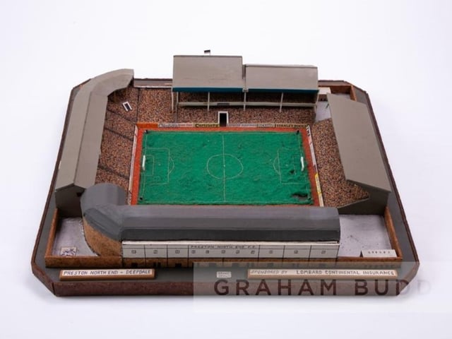 The model of Deepdale as it was in 1986 (Image: Graham Budd Auctions).