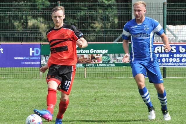 Jonny Hothersall is among the 15 players to have re-signed with Garstang FC