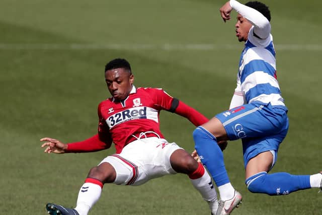 Former Preston right-back Darnell Fisher in action for Middlesbrough