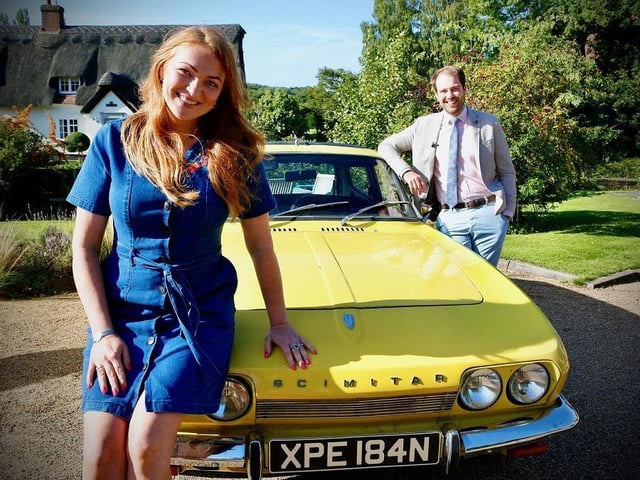 Two of the Antiques Road Trip experts, Irita Marriott and Tim Medhurst. The celebrity version of the show visited Lancaster’s GB Antiques Centre, although the identity of the experts and the stars is being kept under wraps