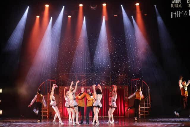 Anton Du Beke and Giovanni Pernice in Him and Me - opening night at the Opera House, Blackpool