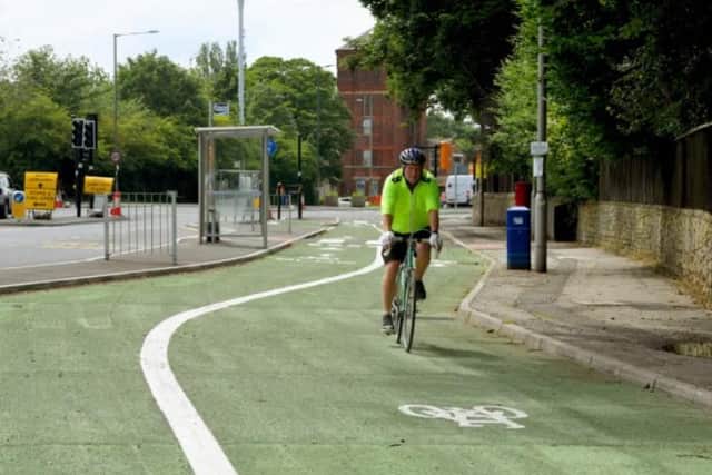 We counted just nine riders using the Cycle Superhighway in 75 minutes.