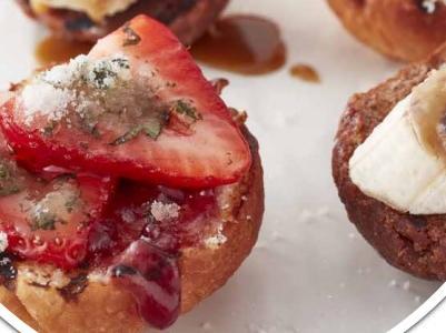 Berry and Banoffee BBQ Doughnuts