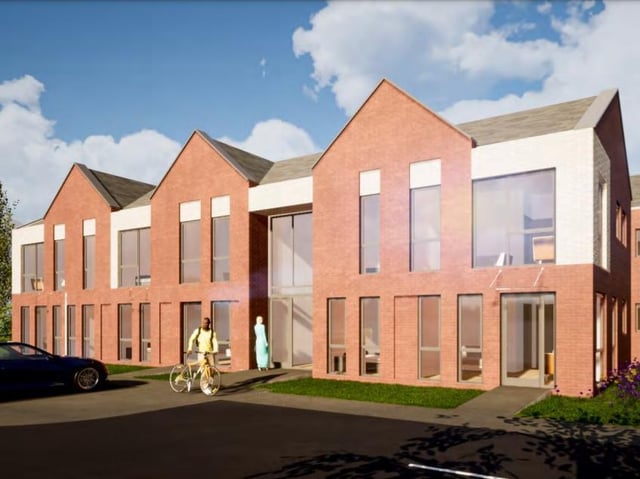 How the new apartment block will look (Image: David Cox Architects).