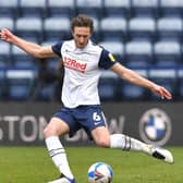 Ben Davies in action for Preston North End ahead of February's switch to Liverpool