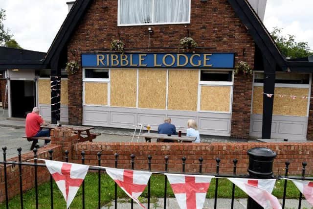 The Ribble Lodge has had 11 windows smashed in the past three weeks