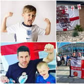 England football fans in Lancashire have wished the national team good luck ahead of Sunday's Euro 2020 final.