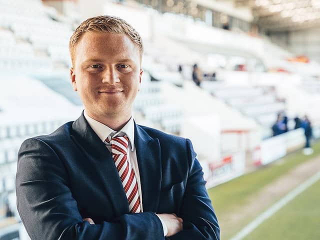 Morecambe's new general manager Ben Sadler Picture: Morecambe FC