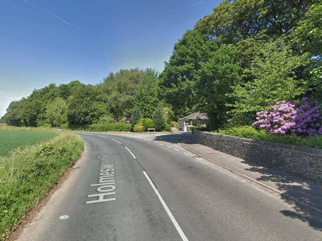 Officers said the incident occurred on Holmeswood Road, close to the junction with Rufford Park Lane. (Credit: Google)