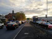 Could £50m improve traffic congestion on Lancashire's roads, like at this regularly-clogged juinction on Ringwway in Preston?