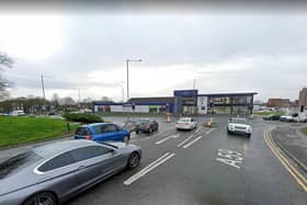 New Hall Lane in Preston has been closed at the junction with London Road due to a crash this morning (Monday, July 12). Pic: Google