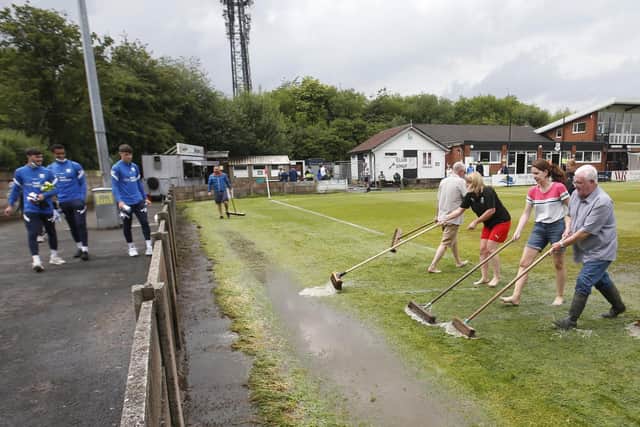 A wet start to Preston North End's pre-season campaign